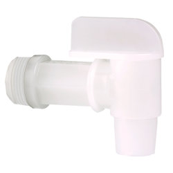 Image of product 3/4" WHITE DRUM FAUCET#250109