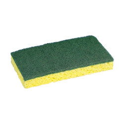Image of product REGULAR DUTY SCRUB SPONGE, GRN 5/Pk