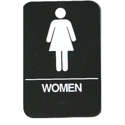 Image of product ADA SIGN 6" X 9" "WOMEN"#320172