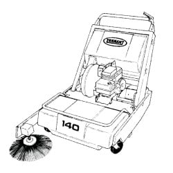 Image of product Manual Tennant 140 Sweeper