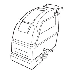 Image of product Manual Tennant 1520 Electric Auto Extractor