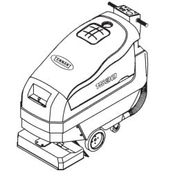 Image of product Manual Tennant 1530 Carpet Extractor