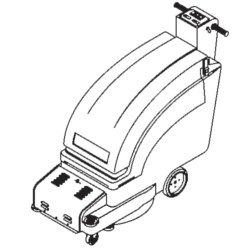 Image of product Popular Parts for: Tennant 2510-2550 36V Burnisher