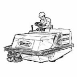 Image of product Manual Tennant 265 Power Sweeper