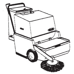 Image of product Manual Tennant 42E Sweeper