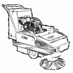 Image of product Manual Tennant 42HD Power Sweeper