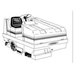 Image of product Manual Tennant 530E Rider Scrubber