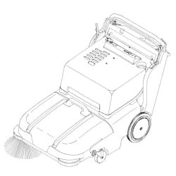 Image of product Manual Tennant 6080 Sweeper