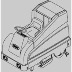 Image of product Manual Tennant 7200 Rider Scrubber