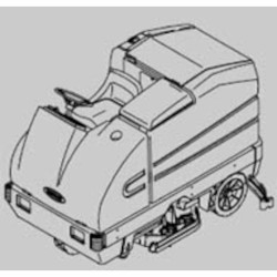 Image of product Manual Tennant 7300 Rider Scrubber