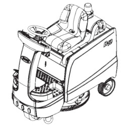 Image of product Manual Tennant B10 Rider Burnisher