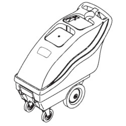 Image of product Manual Tennant EX-CAN-10 Carpet Extractor