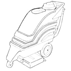 Image of product Manual Tennant EX-SC-1020P Carpet Extractor