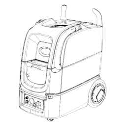 Image of product Manual Tennant Q12 1200 PSI Hard Surface Cleaner
