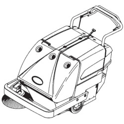 Image of product Manual Tennant S10 Electric Sweeper