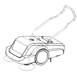 Image of product Manual Tennant S3B Battery Push Sweeper