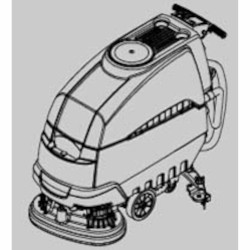 Image of product Manual Tennant T5e Automatic Scrubber