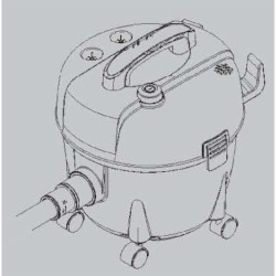Image of product Manual Tennant V3 Canister Dry Vacuum