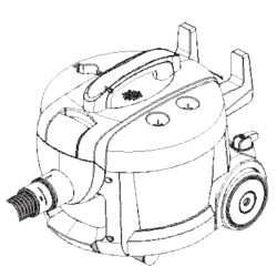Image of product Manual Tennant V6 Canister Dry Vacuum