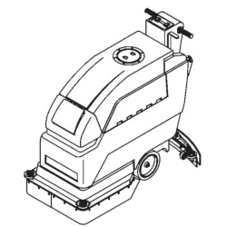 Image of product Manual Tennant WB-20E Electric Scrubber