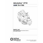 manual advance-kent parts manual for this machine