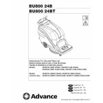 manual advance-kent parts manual for this machine