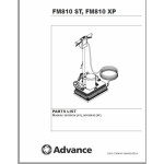 manual parts manual for this machine