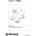 manual parts manual for this machine