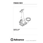 manual parts manual for this machine