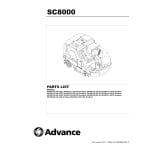 manual parts manual for this machine