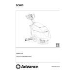 manual parts manual for this machine