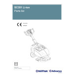manual parts manual for this machine