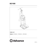 manual parts manual for this machine