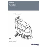 manual parts manual for this machine