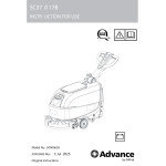manual parts manual for this machine