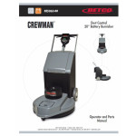 manual betco parts manual for this machine