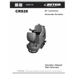 manual betco parts manual for this machine