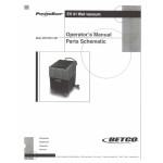 manual betco parts manual for this machine