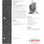 manual betco parts manual for this machine