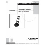 manual betco parts manual for this machine