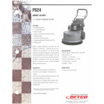 manual betco parts manual for this machine