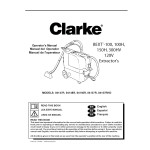 manual clarke parts manual for this machine