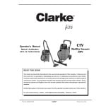 manual clarke parts manual for this machine