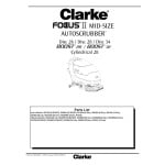 manual clarke parts manual for this machine