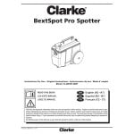 manual clarke parts manual for this machine