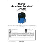 manual clarke parts manual for this machine