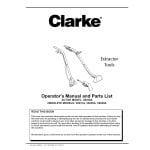 manual clarke parts manual for this machine