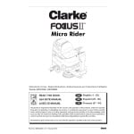 manual clarke parts manual for this machine