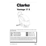 manual clarke parts manual for this machine