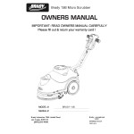 manual clarke parts manual for this machine